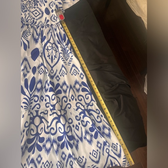 Beautiful Smocked Maxi Dress - Picture 9 of 10